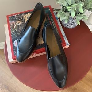 Everlane black loafers NWOB